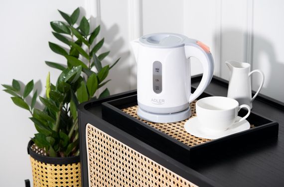 Електрочайник Adler AD 1371 сірий 0,8 л, 850 Вт | Зображення 7