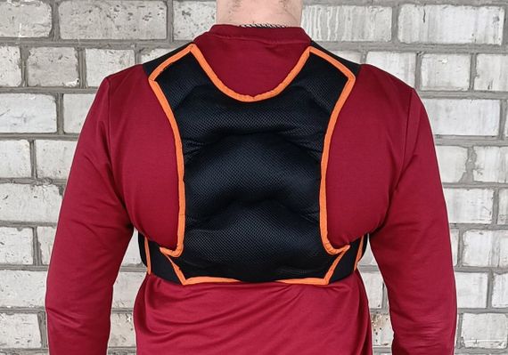 Жилет для обтяження EasyFit JetPack 10 кг з металевими кульками (EF-JP-0010) | Зображення 1