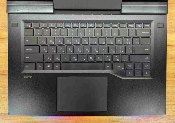 Игровой ноутбук Б-класс Dell G7 7500 / 15.6" (1920x1080) IPS / Intel Core i7-10750H (6 (12) ядер по 2.6 - 5.0 GHz) / 16 GB DDR4 / 1000 GB SSD / nVidia GeForce RTX 2060, 6 GB GDDR6, 192-bit / WebCam / Windows 10 б/у + Подарок Беспроводная мышь / USB | Зображення 2