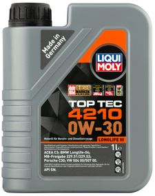 Моторна олива Liqui Moly TOP TEC 4210 0W-30 1л.