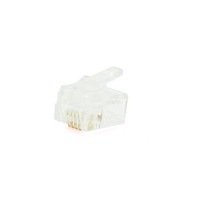 Коннектор PiPo RJ-11 6P4C UTP Cat-3 (100 шт / уп.)