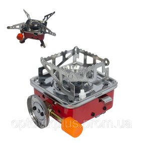 Газовий пальник (плитка) із п'єзопідпалом під цанговий балон