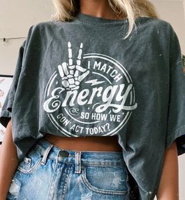 Футболка жіноча з принтом повсякденна XL Сірий