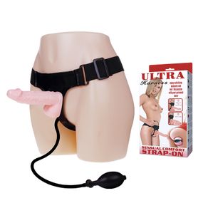 Страпон - Ultra Harness With Pump