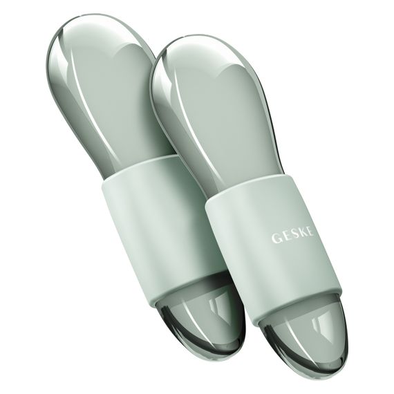 Подвійний масажер для очей GESKE Cool&Warm Duo Eye Massager 7в1 starlight, Зелений | Зображення 5