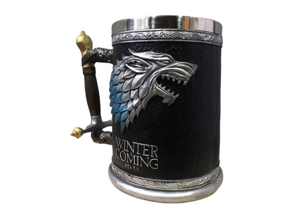 Кружка Чашка Келих Гра Престолів Winter is Coming Stark Targaryen 3D Будинок Старк | Зображення 3