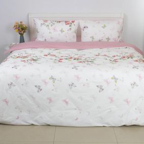 Постільна білизна євро ТЕП Pink Butterflies 2-00880_35788 215х200 см