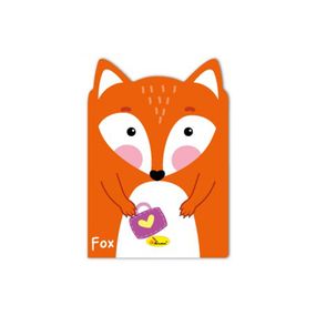Детский блокнот с ушками "Fox" АП-1803-03, 24 страницы