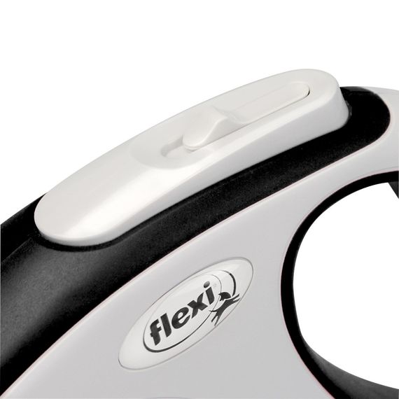 Повідець-рулетка Flexi для собак New Comfort стрічка чорна розмір S 5 м/ 15 кг | Зображення 2