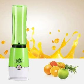 Міні-блендер для коктейлів та смузи Shake'n Take Шейкер-блендер з пляшкою для збивання коктейлів