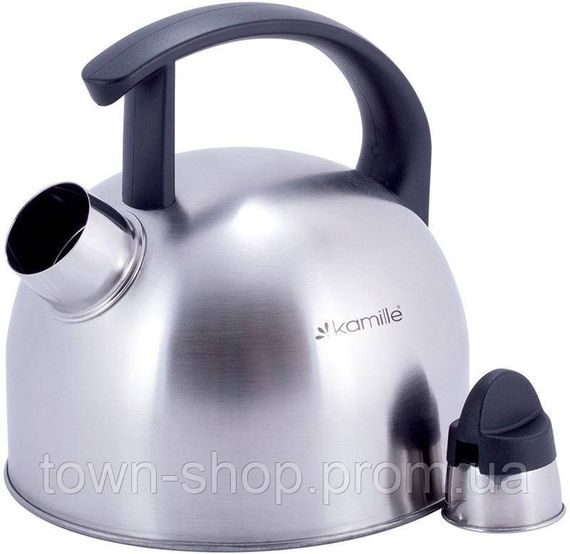 Чайник Kamille Whistling Kettle 1.5л из нержавеющей стали со свистком KM-1080 | Зображення 2