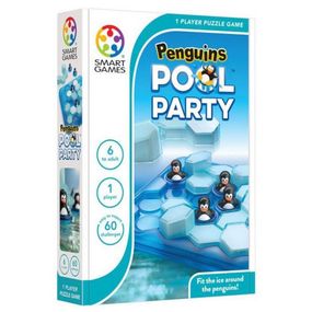 Настільна гра SmartGames Пінгвіни на вечірці (Penguins Pool Party)
