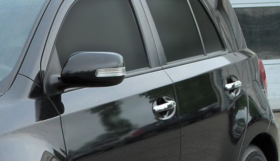 Накладки на ручки (4 шт, нерж.) для Toyota Urban Cruiser