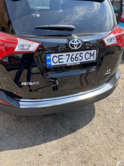 Кромка багажника OmsaLine (нерж.) для Toyota Rav 4 2013-2018 рр | Зображення 7