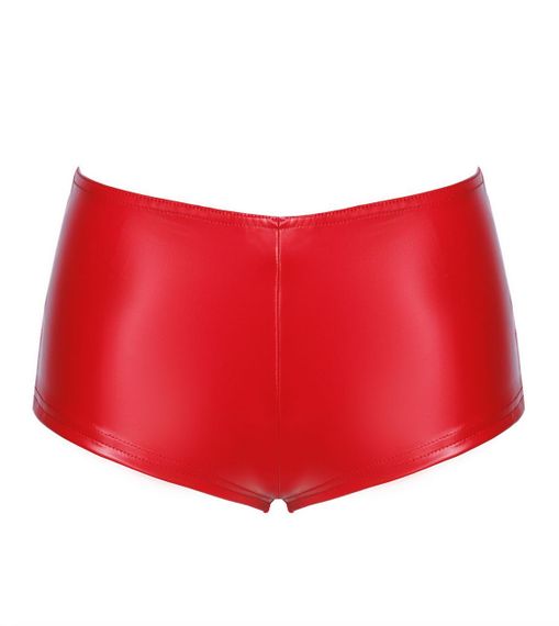 Шорти Noir Handmade F356 Red powerwetlook shorts — M Sex Aura | Зображення 5