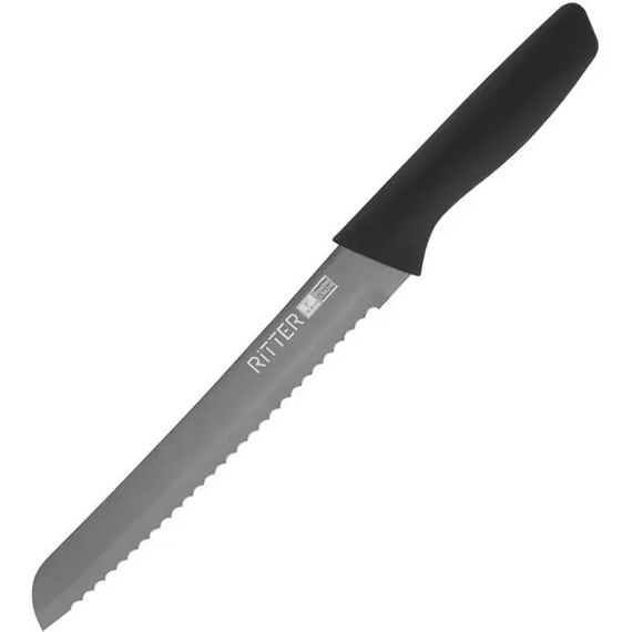 Ніж хлібний Krauff Ritter 29-305-166 19.8 см чорний
