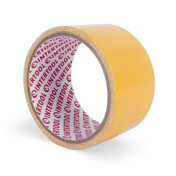 Скотч двосторонній на тканинній основі 5 м, 50 мм INTERTOOL KT-0961 | Зображення 5