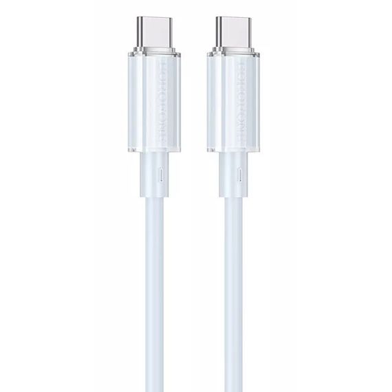 Дата кабель Borofone BX112 Lemon Type-C to Type-C 60W (1m) Blue