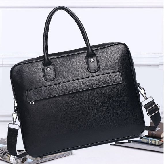 Шкіряна чоловіча сумка-портфель для ноутбука Tiding Bag M364A | Зображення 1
