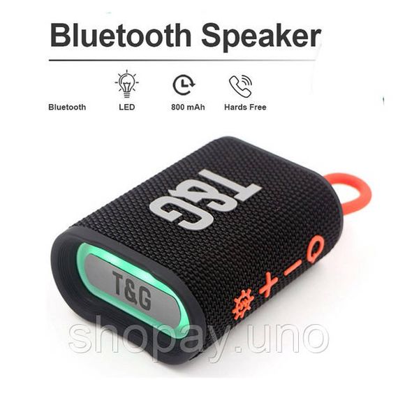 Колонка для любителів активного відпочинку TG396, Bluetooth колонка з радіоприймачем OL-21 | Зображення 2