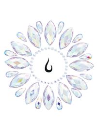 Стразы-украшения для тела Leg Avenue Fluer body jewels sticker, наклейки