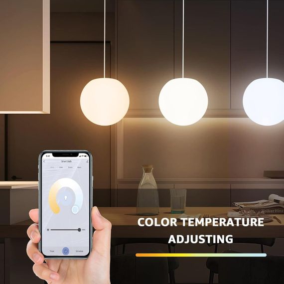 LED Светодиодная Люстра подвесной светильник FUYO регулируемая яркост RGB смена цветов управление пультом WiFi | Зображення 6