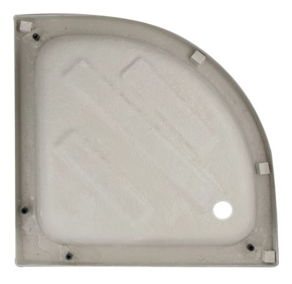 Набір Lidz Душова кабіна Latwa SC80x80.SAT.MID.FR, напівкругла, Frost 4 мм + Душовий піддон Kapielka ST80x80x26 (LLSC8080SATMIDFR2SET) | Зображення 3