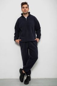 Спортивный костюм мужской на флисе, цвет синий, 238R58620