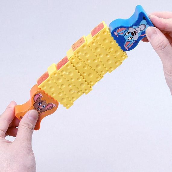 Настільна інтерактивна гра Ummi 707-B19 Mouse Stacking Cakes Game Yellow | Зображення 1