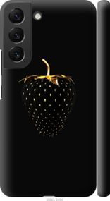 Чохол на Samsung Galaxy S22 Чорна полуниця "3585m-2494-24368"