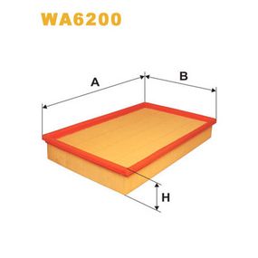 Воздушный фильтр для автомобиля Wixfiltron WA6200