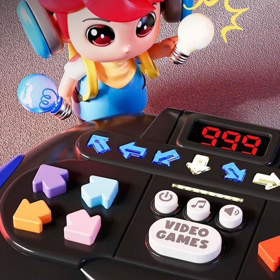 Интерактивная консоль Ummi ME-204 Game Master (2 Gen) Yellow | Зображення 3