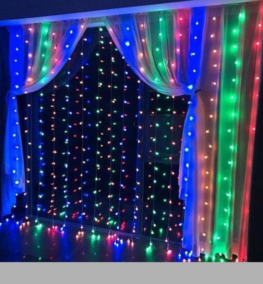 Гірлянда-штора теплий білий XPRO 2x2M 160L (46830-2х2м_230)