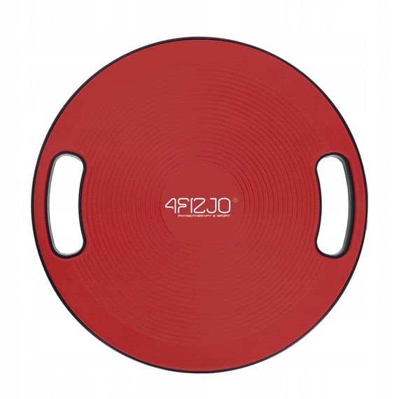 Балансувальна платформа 4FIZJO кругла, пластикова 4FJ0621 Red/Black (P-5905973400626) | Зображення 2