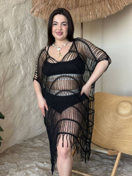Жіноча пляжна туніка Plus Size