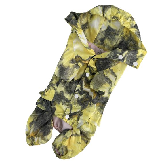 Дощовик ДЛЯ ДIВЧАТ рюша абстракцiя лимон MD-18 | Зображення 4