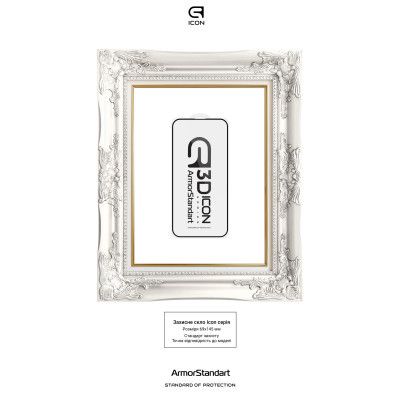 Стекло защитное Armorstandart Icon 3D iPhone 15 Black 2pcs (ARM74272) | Зображення 2