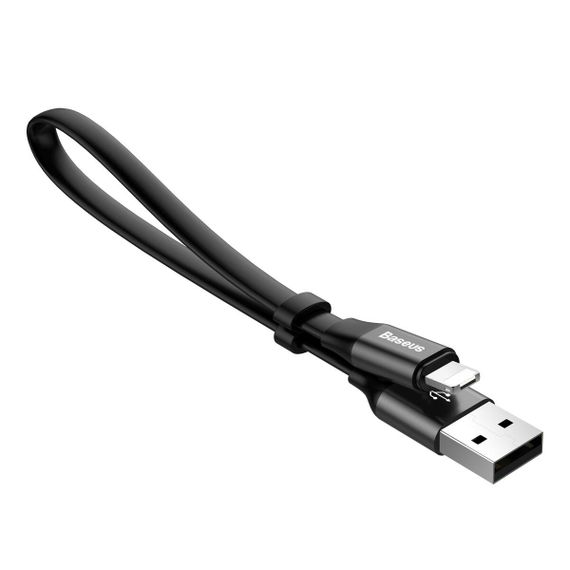 Кабель Baseus Two-in-one Portable Cable（Android/iOS）Black | Зображення 1