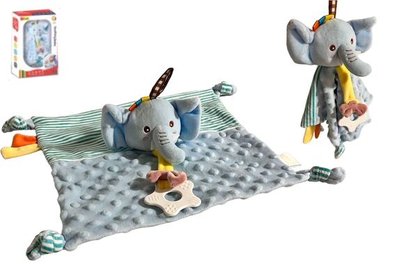 Брязкальце комфортер 898-8105 "Слоненя" в коробці р.27x7x18 см YG Toys