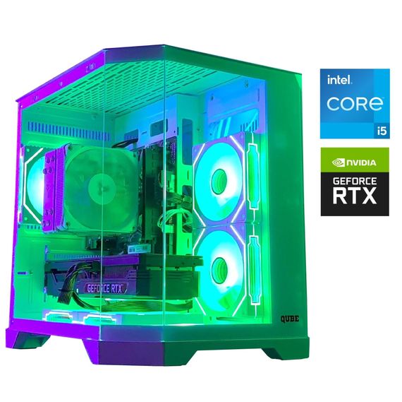 Ігровий ПК GAMING PC Tower / Intel Core i5-14600KF (14 (20) ядер по 3.5 - 5.3 GHz) / 16 GB DDR4 / 1000 GB SSD / nVidia GeForce RTX 3080, 10 GB GDDR6X, 320-bit б/в