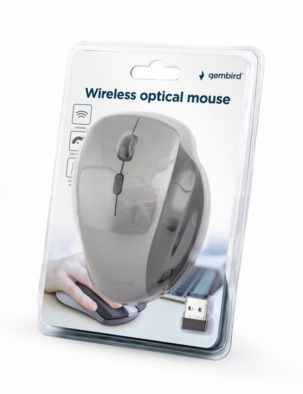 Миша бездротова Gembird MUSW-6B-02-BG | Зображення 3