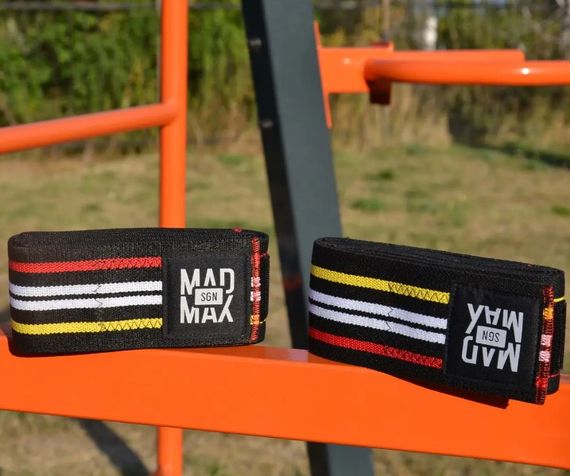 Бинти на коліна MadMax MFA-292 Knee Wraps Black (MFA-292-U) | Зображення 3