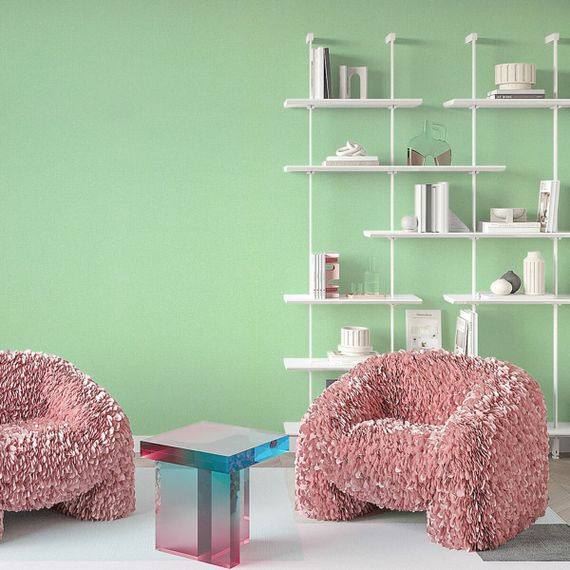 Самоклеючі шпалери 2800х500х1,5мм Світло-салатові SW-00001159 | Зображення 5