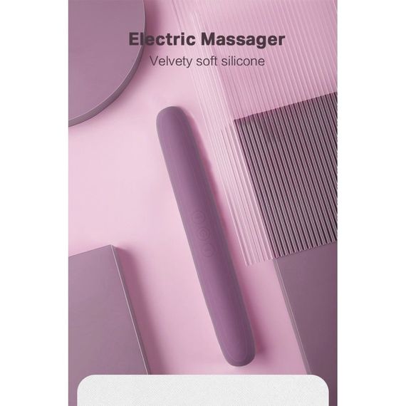 Вібратор двосторонній Sweet Em Velvet Lure, 10 режимів вібрації, фіолетовий Sex Aura | Зображення 6