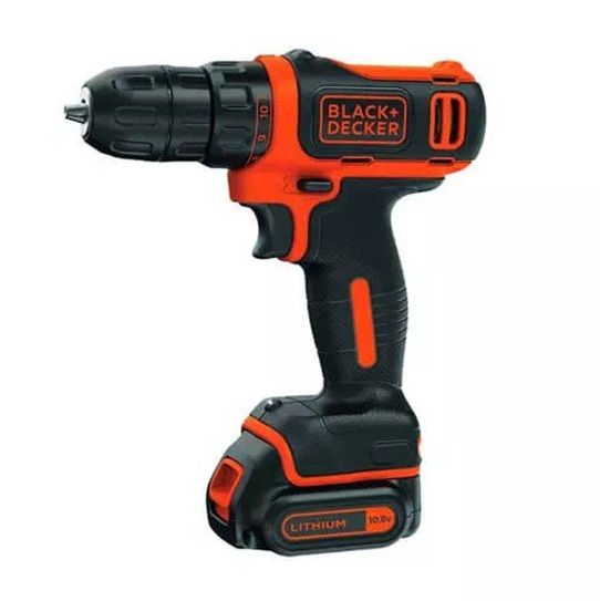 Акумуляторний дриль-шурупокрут Black&Decker з АКБ та ЗП BDCDD12