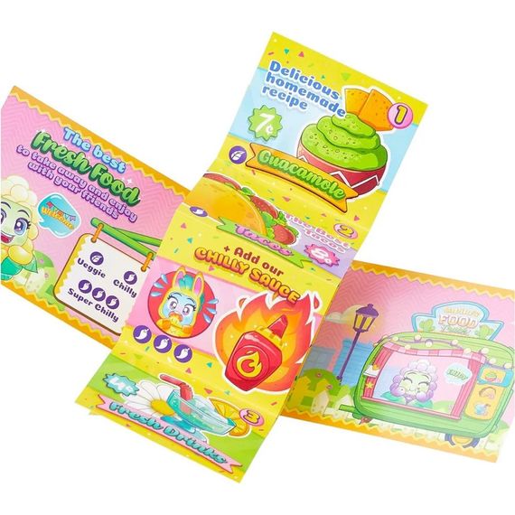 Игровой набор Фургончик с Едой Moji Pops PMPSB216IN80 (2 фигурки, аксессуары) | Зображення 5