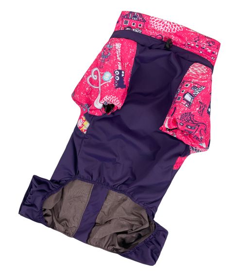 Дощовик для такс дівчат Париж MT-24 | Зображення 1