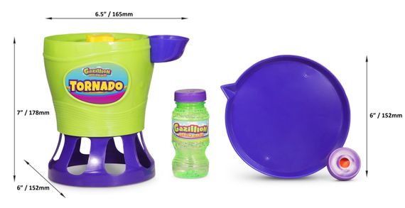 Генератор мильних бульбашок Gazillion Торнадо автоматичний 118 мл GZ36365 | Зображення 7