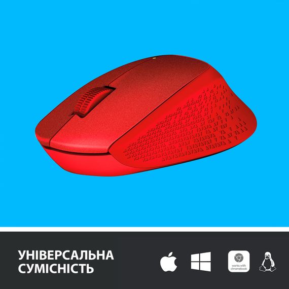 Мишка Logitech M330 Silent plus Red (910-004911) | Зображення 3