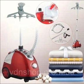 Мощный вертикальный отпариватель пароочиститель для одежды вещей 1700W RAF R 3037